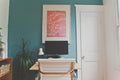 Organized Mind Desk Poster | Minimalist Home Office Checklist