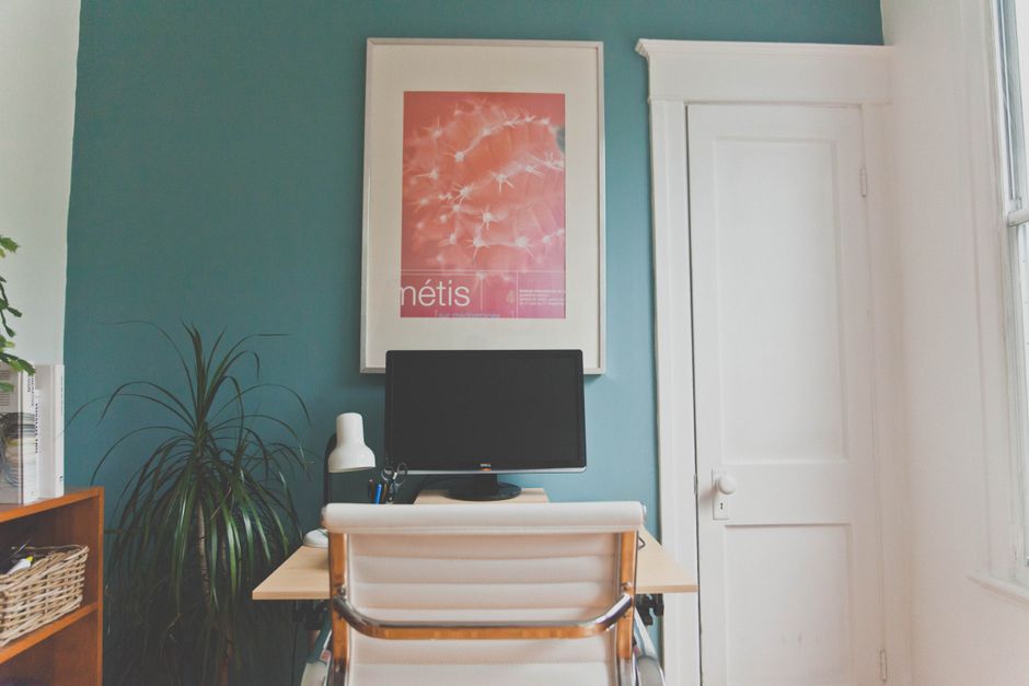 Organized Mind Desk Poster | Minimalist Home Office Checklist
