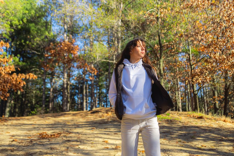 Stay In Season Hoodie | Cozy Neutral Loungewear for Home