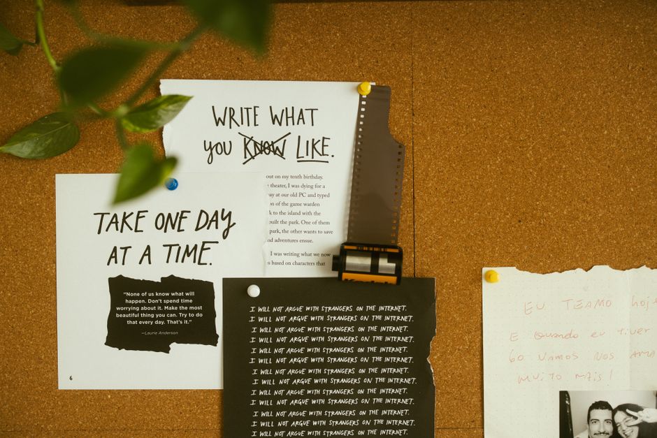 Organized Mind Desk Poster | Minimalist Home Office Checklist