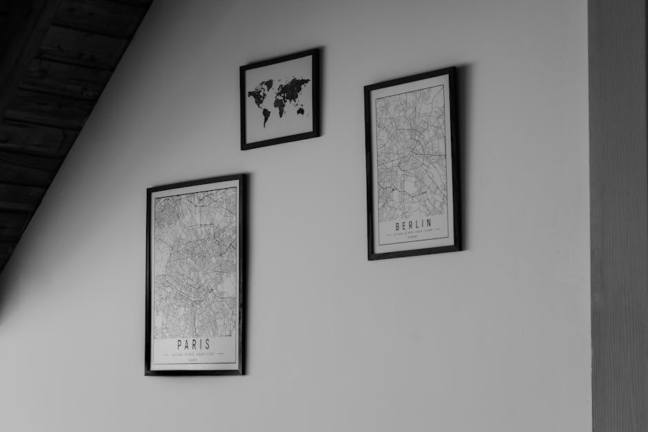 Personalized Family Origins Map Canvas | Custom Heirloom Wall Art
