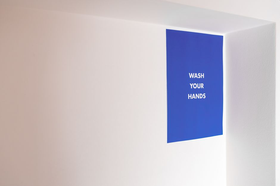 Breathe You're Home Minimalist Wall Art Poster | Modern Decor