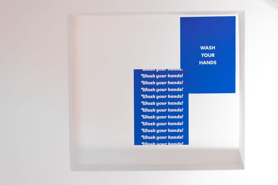 Breathe You're Home Minimalist Wall Art Poster | Modern Decor