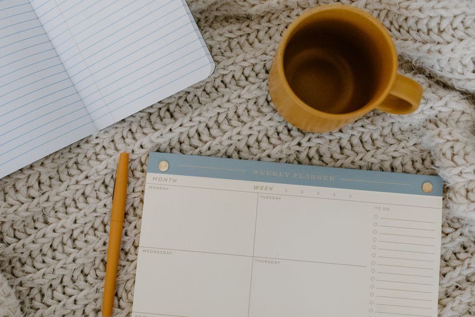 Weekly Planner Notebook | Intentional Home Organization Journal