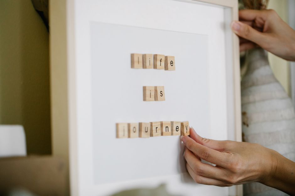 Custom Affirmation Canvas | Personalized Wall Art for Meditation Space