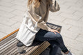 Minimalist Tote Bag | Sustainable Canvas Carryall | Declutter Your Life